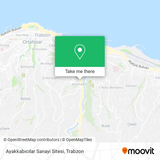 Ayakkabıcılar Sanayi Sitesi map