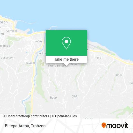 Biltepe Arena map