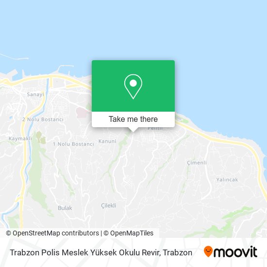 Trabzon Polis Meslek Yüksek Okulu Revir map