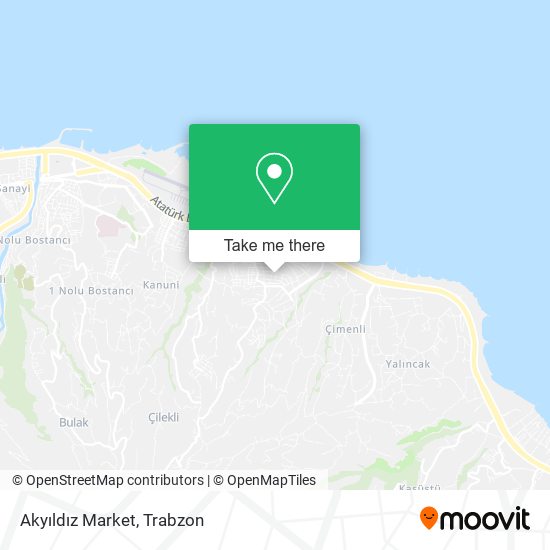 Akyıldız Market map
