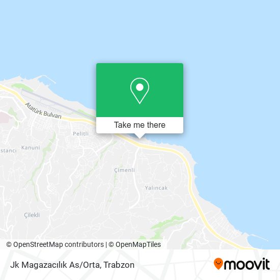 Jk Magazacılık As/Orta map