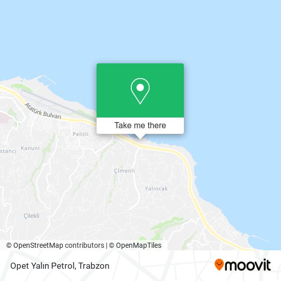 Opet Yalın Petrol map