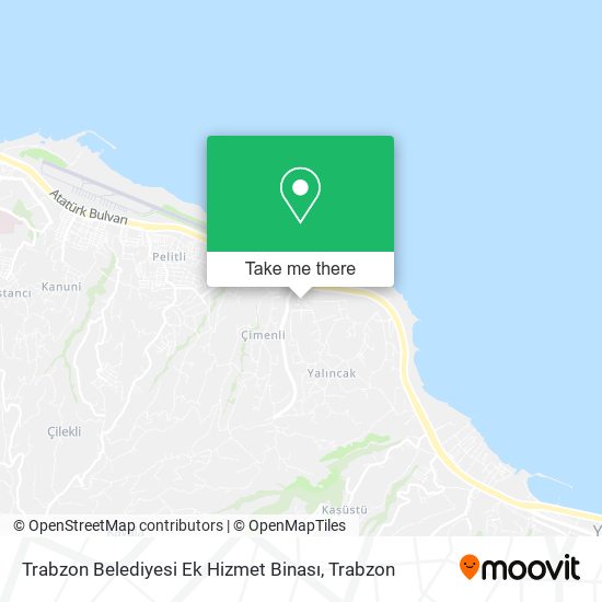 Trabzon Belediyesi Ek Hizmet Binası map