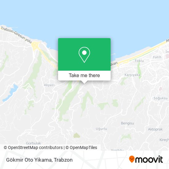 Gökmir Oto Yikama map