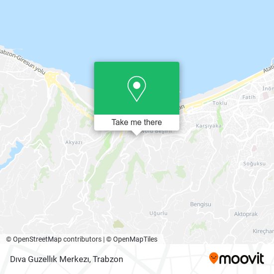 Dıva Guzellık Merkezı map
