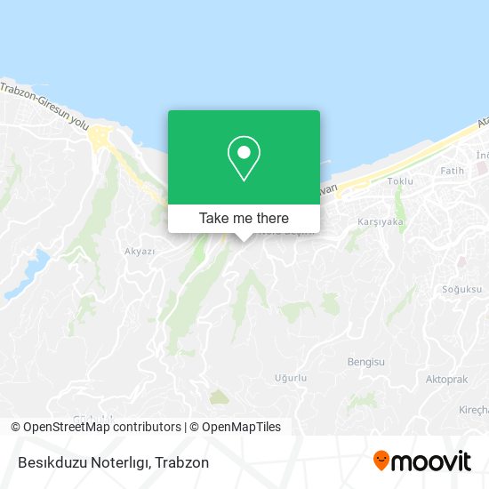 Besıkduzu Noterlıgı map