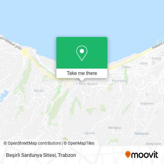 Beşirli Sardunya Sitesi map