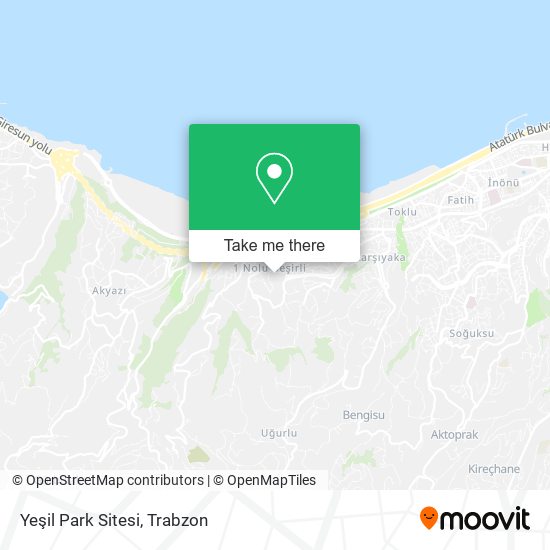Yeşil Park Sitesi map