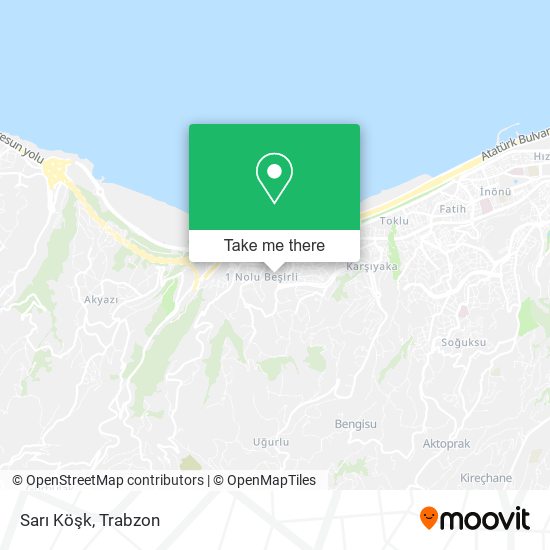 Sarı Köşk map