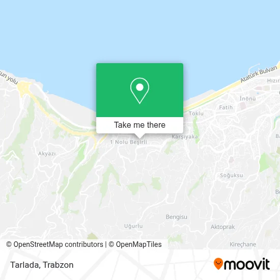 Tarlada map