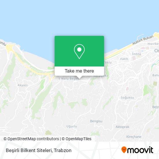 Beşirli Bilkent Siteleri map