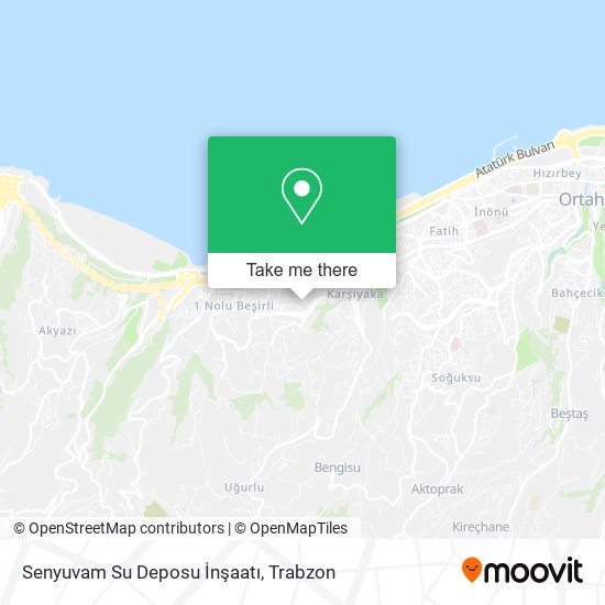 Senyuvam Su Deposu İnşaatı map