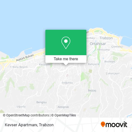 Kevser Apartmanı map