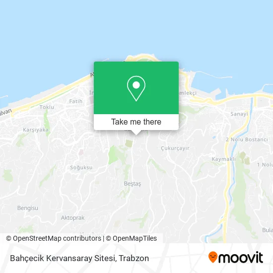 Bahçecik Kervansaray Sitesi map