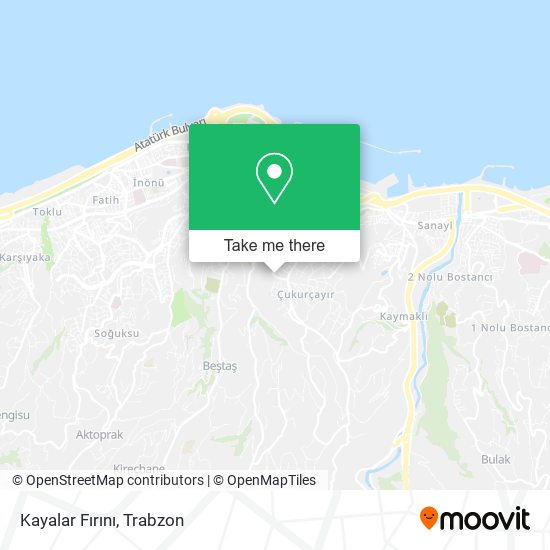 Kayalar Fırını map