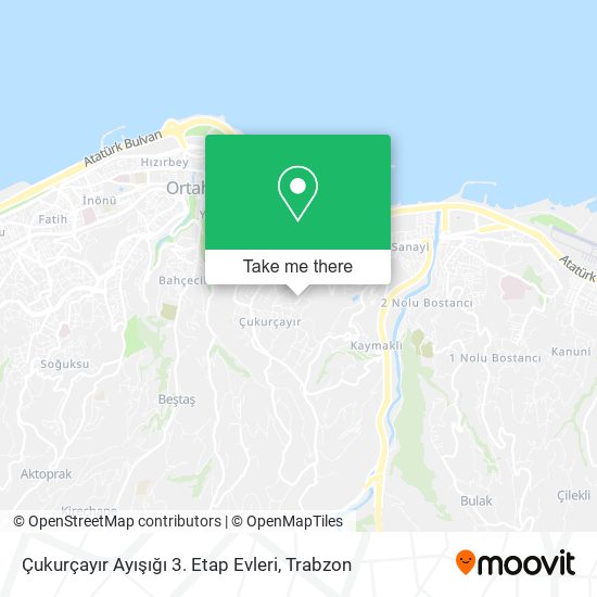 Çukurçayır Ayışığı 3. Etap Evleri map