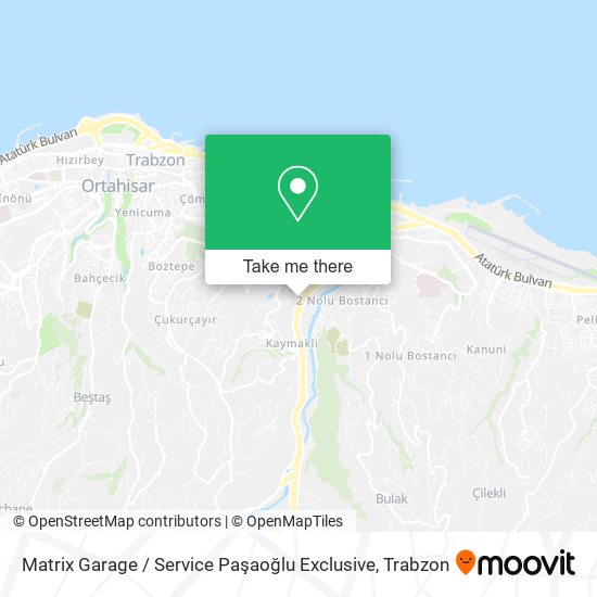 Matrix Garage / Service Paşaoğlu Exclusive map