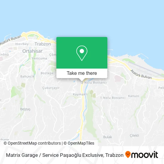 Matrix Garage / Service Paşaoğlu Exclusive map