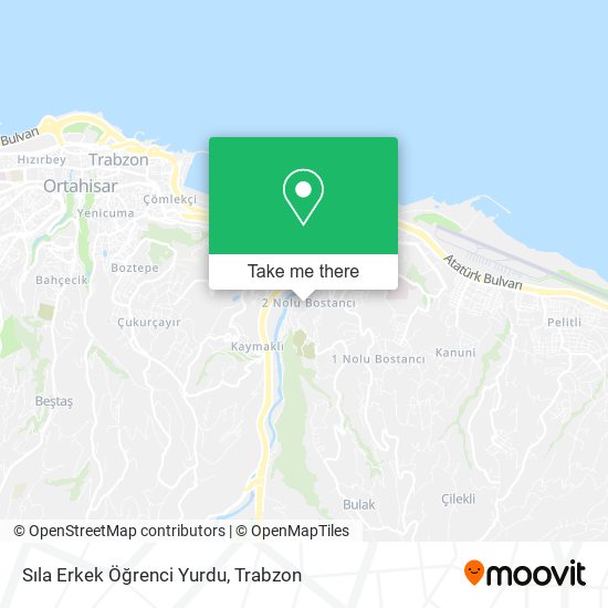 Sıla Erkek Öğrenci Yurdu map