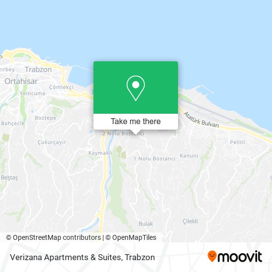 Verizana Apartments & Suites map