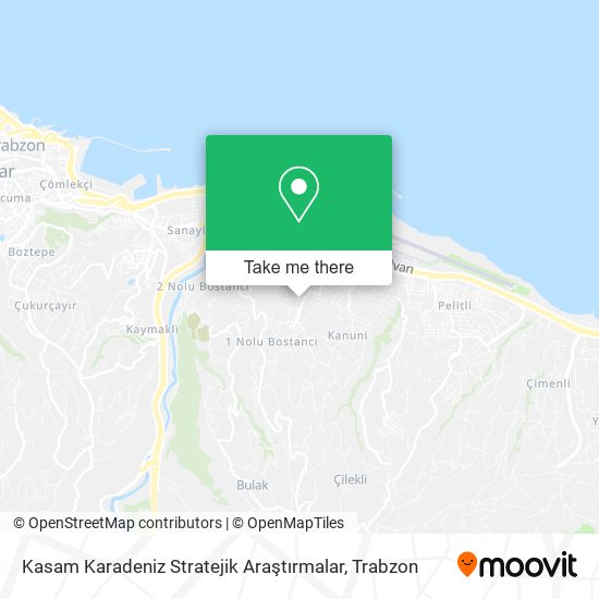 Kasam Karadeniz Stratejik Araştırmalar map