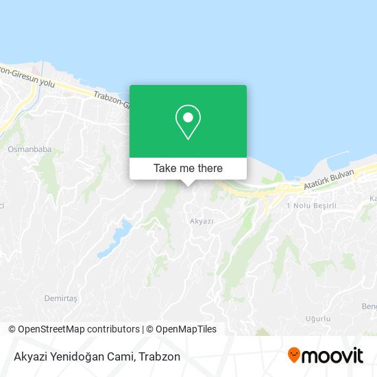 Akyazi Yenidoğan Cami map