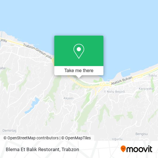 Blema Et Balık Restorant map