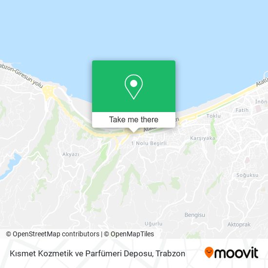 Kısmet Kozmetik ve Parfümeri Deposu map