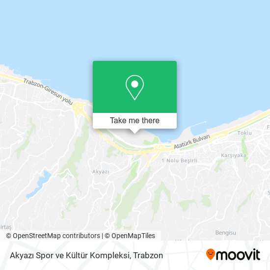 Akyazı Spor ve Kültür Kompleksi map