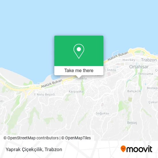 Yaprak Çiçekçilik map