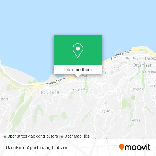 Uzunkum Apartmanı map