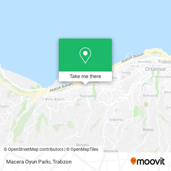 Macera Oyun Parkı map