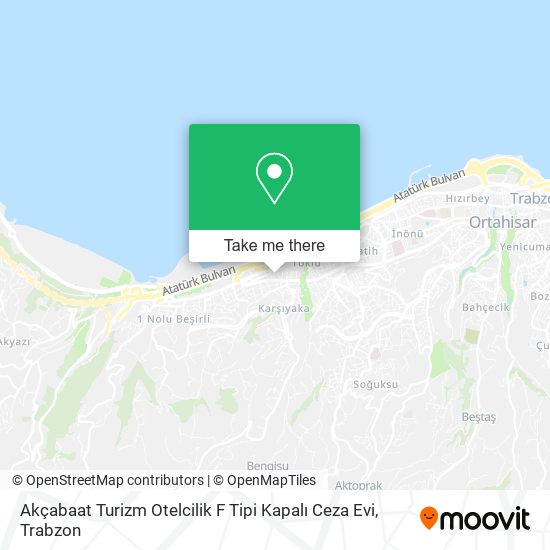 Akçabaat Turizm Otelcilik F Tipi Kapalı Ceza Evi map