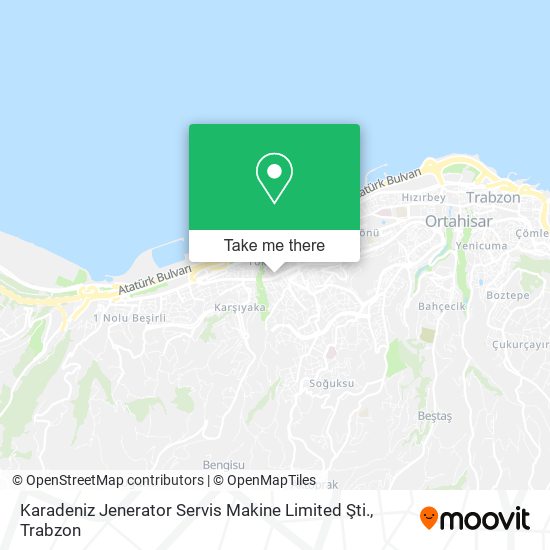 Karadeniz Jenerator Servis Makine Limited Şti. map