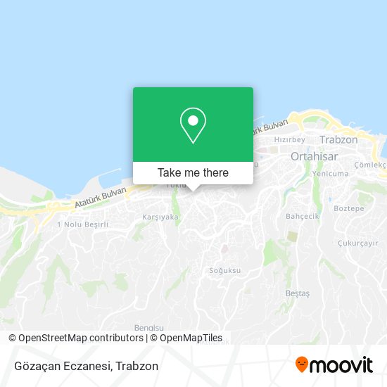 Gözaçan Eczanesi map