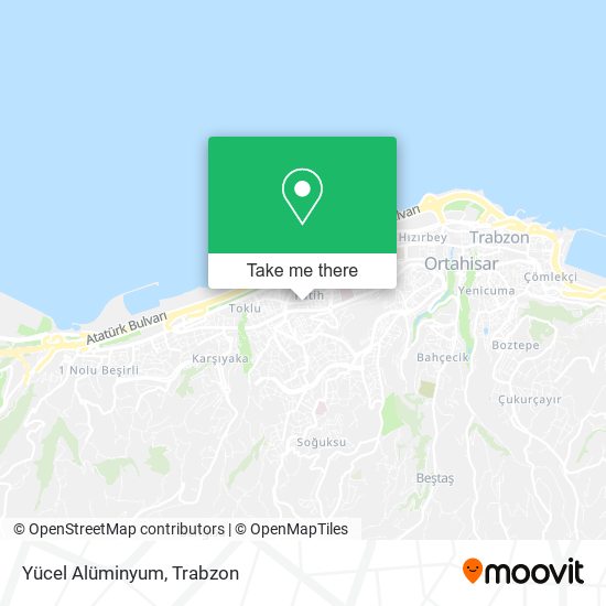 Yücel Alüminyum map