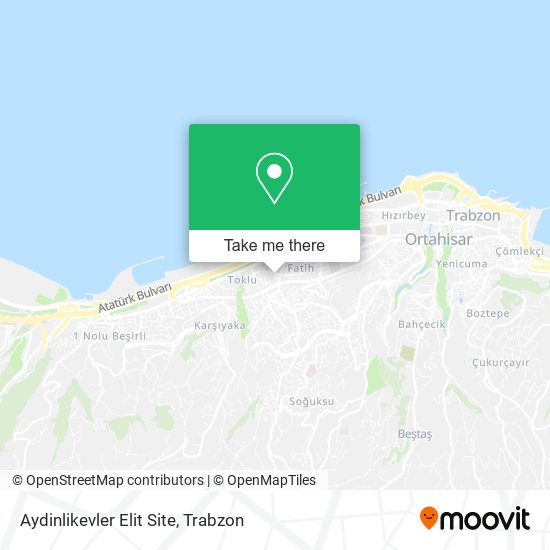 Aydinlikevler Elit Site map