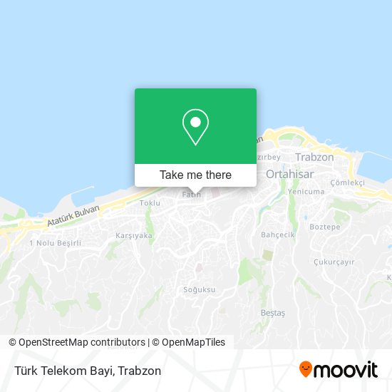 Türk Telekom Bayi map