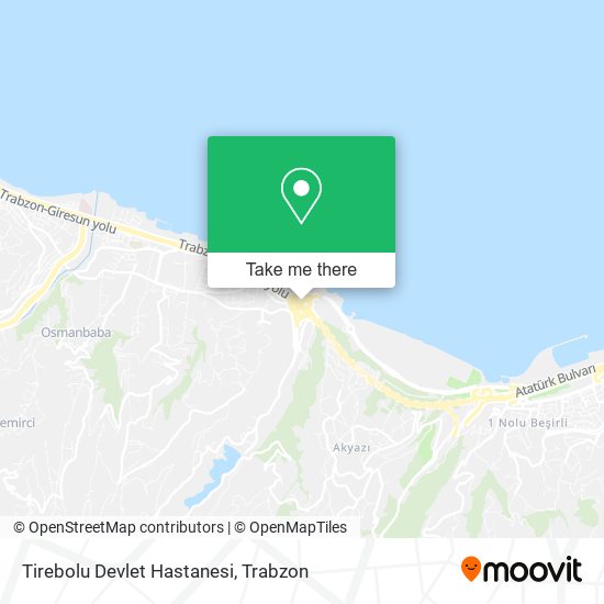 Tirebolu Devlet Hastanesi map