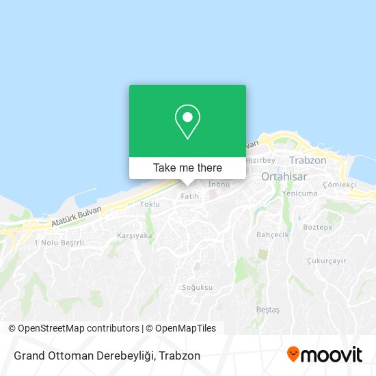 Grand Ottoman Derebeyliği map