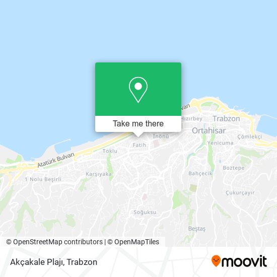Akçakale Plajı map