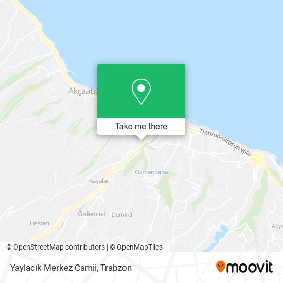 Yaylacık Merkez Camii map