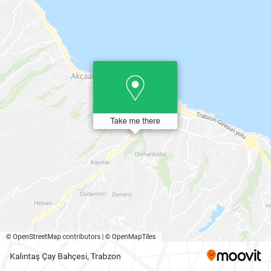 Kalıntaş Çay Bahçesi map