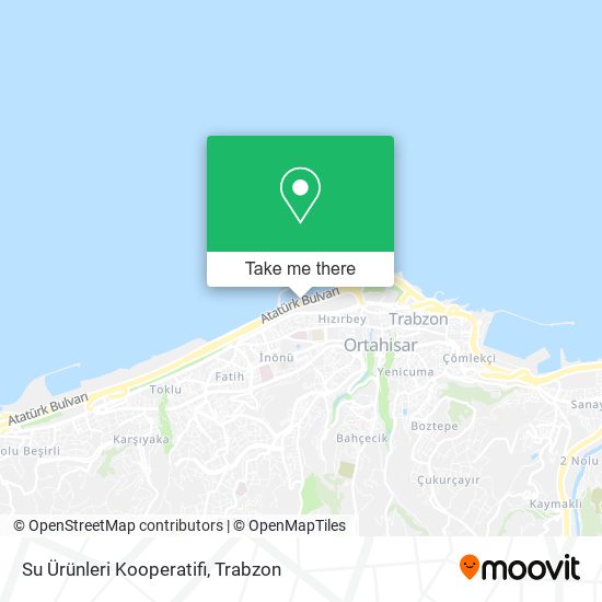 Su Ürünleri Kooperatifi map