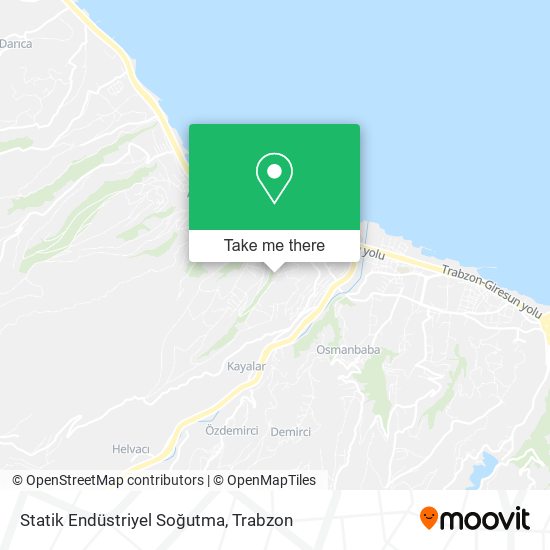 Statik Endüstriyel Soğutma map