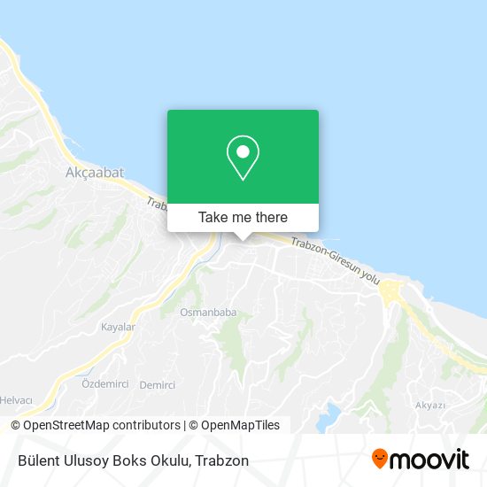 Bülent Ulusoy Boks Okulu map