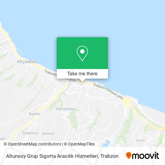 Altunsoy Grup Sigorta Aracılık Hizmetleri map