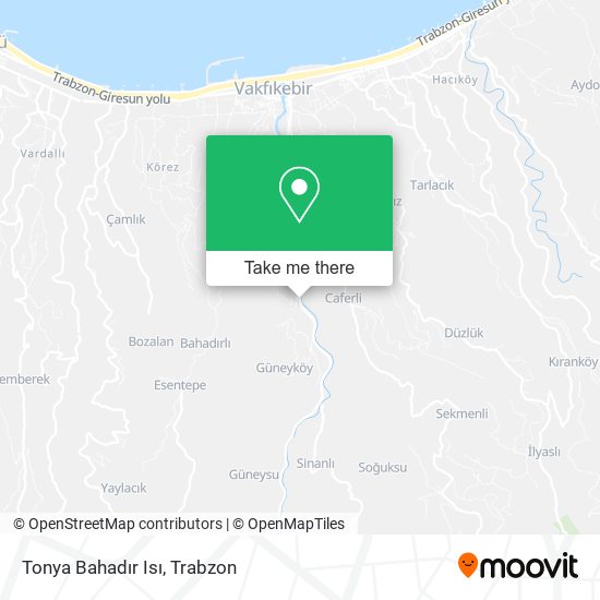 Tonya Bahadır Isı map