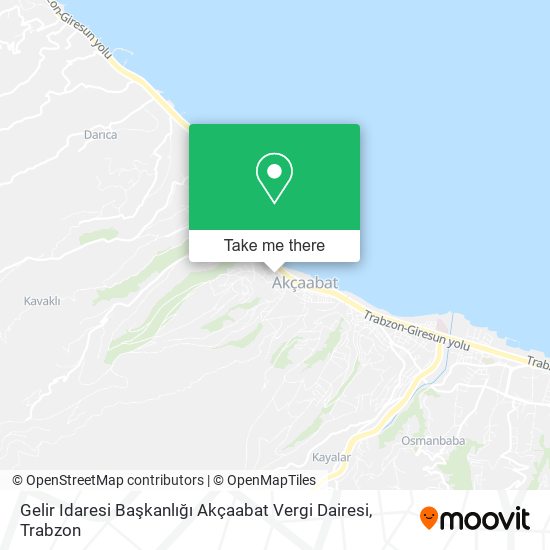 Gelir Idaresi Başkanlığı Akçaabat Vergi Dairesi map