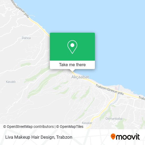 Liva Makeup Hair Design map
